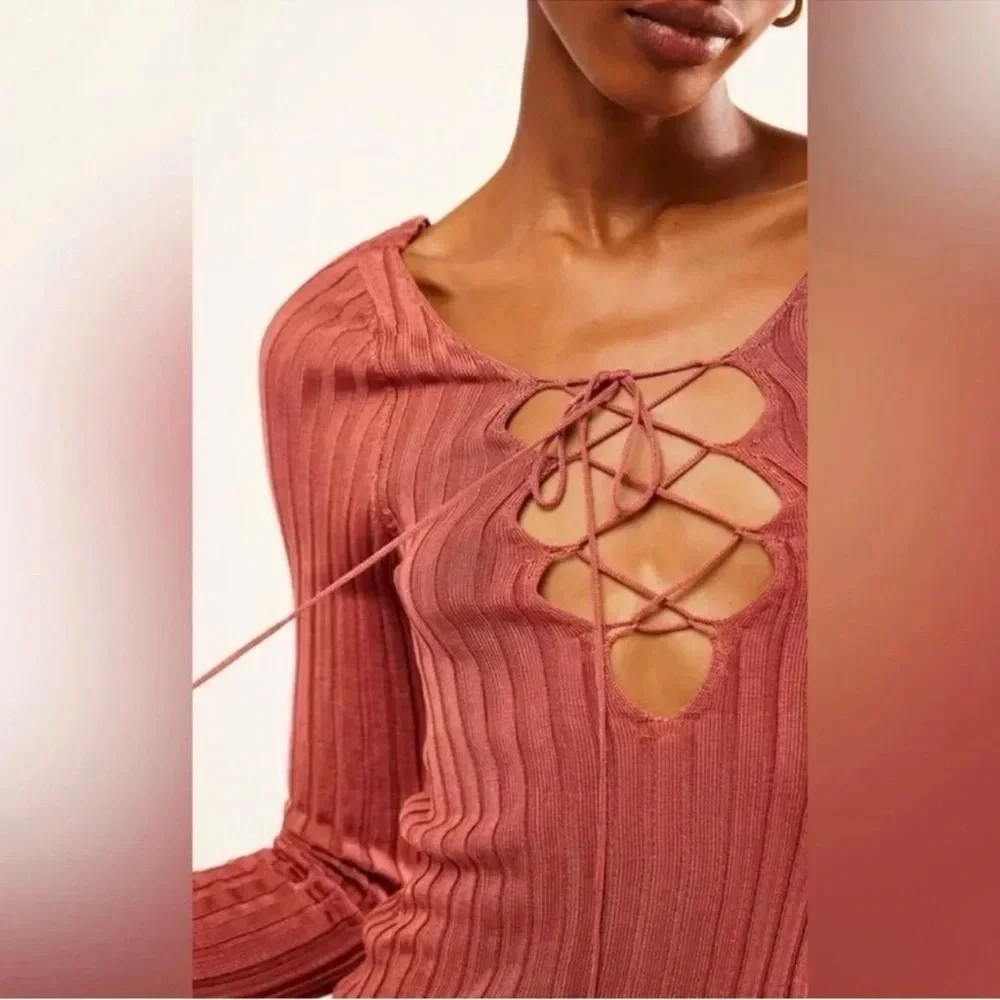 NWOT Free People Knit Top